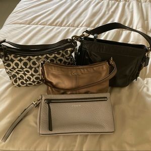 🔥🔥 Bundle of 4 Coach small bags EUC!